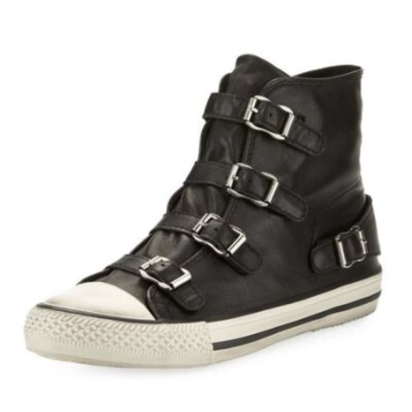 ♥️SOLD♥️ ASH Virgin Leather Hi-Top Sneakers - Picture 3 of 8
